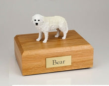 Load image into Gallery viewer, Great Pyrenees Pet Funeral Cremation Urn Available in 3 Diff Colors & 4 Sizes