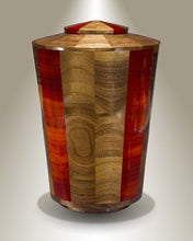 Load image into Gallery viewer, Trinity Adult Wood Funeral Cremation Urn, 210 Cubic Inches