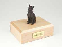 Load image into Gallery viewer, Siamese Bronze Cat Figurine Pet Cremation Urn Available 3 Diff. Colors & 4 Sizes