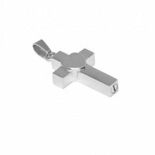 Load image into Gallery viewer, Cross & Heart Stainless Steel Pendant/Necklace Funeral Cremation Urn for Ashes