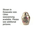Load image into Gallery viewer, Lattice Small Keepsake cremation urn 5 Cubic Inches