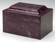 Load image into Gallery viewer, Classic Merlot Infant/Pet/Child Cremation Urn, 100 Cubic Inches, TSA Approved