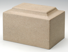 Load image into Gallery viewer, Classic Beige Infant/Child/Pet Funeral Cremation Urn 50 Cubic Inch, TSA Approved