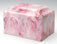 Load image into Gallery viewer, Keepsake Onyx Ruby Funeral Cremation Urn, 5 Cubic Inch For Ashes, TSA Approved