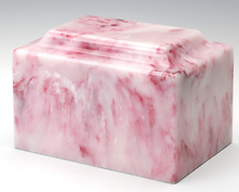 Load image into Gallery viewer, Classic Onyx Ruby Infant/Pet/Child Cremation Urn, 100 Cubic Inches, TSA Approved