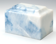 Load image into Gallery viewer, Classic Onyx Sapphire Infant/Pet/Child Cremation Urn,100 Cubic Inch TSA Approved