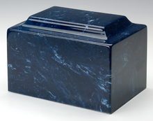 Load image into Gallery viewer, Angel Classic Navy Infant/Pet/Child Cremation Urn, 100 Cubic Inches TSA Approved