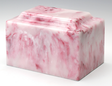 Load image into Gallery viewer, Classic Onyx Ruby Adult Funeral Cremation Urn, 210 Cubic Inches, TSA Approved