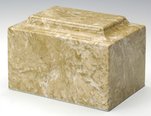 Load image into Gallery viewer, Classic Marble Neptune Adult Funeral Cremation Urn, 325 Cubic Inch, TSA Approved