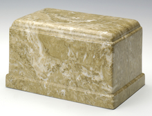 Load image into Gallery viewer, Olympus Cultured Marble Neptune Adult Cremation Urn, 275 Cu. Inch TSA Approved