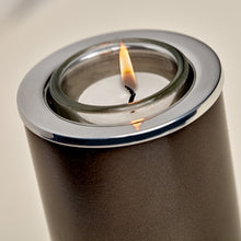 Load image into Gallery viewer, Small/Keepsake Aluminum Slate Memory Light Cremation Urn, 20 cubic inches