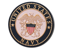 Load image into Gallery viewer, Large 223 Cubic Inch Marine Corps Cultured Granite Cremation Urn for Ashes