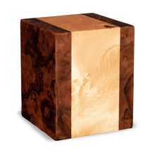 Load image into Gallery viewer, Labarde 30 Cubic Inches Small/Keepsake Wood Box Funeral Cremation Urn for Ashes