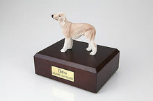 Load image into Gallery viewer, Bedlington Terrier Pet Funeral Cremation Urn Avail in 3 Diff Colors & 4 Sizes