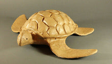 Load image into Gallery viewer, Natural Biodegradable Paper Turtle, Hand Crafted Keepsake Cremation Urn