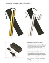Load image into Gallery viewer, Howard Miller 800-143 (800143) Silver Finish Ash Scattering Tube Urn, 1 Tube