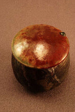 Load image into Gallery viewer, RAKU Unique Ceramic Companion Small/ Keepsake Funeral Cremation Urn #K002