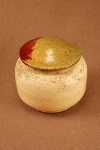 Load image into Gallery viewer, RAKU Unique Ceramic Companion Small/ Keepsake Funeral Cremation Urn #K0014