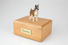 Load image into Gallery viewer, Boxer Brindle Ears Up Pet Funeral Cremation Urn Avail in 3 Diff Colors & 4 Size