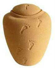 Load image into Gallery viewer, Mini Biodegradable Oceane Sand and Gelatin Funeral Cremation Urn, Eco-friendly