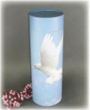 Load image into Gallery viewer, Biodegradable Ash Scattering Tube Cremation Urn - 100 cubic inches