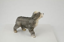 Load image into Gallery viewer, Bearded Collie Pet Funeral Cremation Urn Avail in 3 Different Colors & 4 Sizes