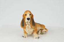 Load image into Gallery viewer, Basset Hound Pet Funeral Cremation Urn Available in 3 Different Colors & 4 Sizes