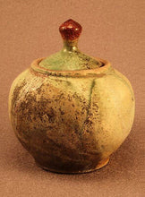 Load image into Gallery viewer, RAKU Unique Ceramic Companion Small/ Keepsake Funeral Cremation Urn #I008