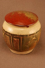 Load image into Gallery viewer, RAKU Unique Ceramic Pet Funeral Cremation Urn For Ashes #P005