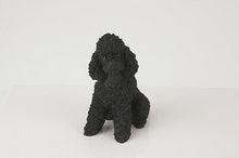 Load image into Gallery viewer, Black Poodle Pet Funeral Cremation Urn Available in 3 Different Colors & 4 Sizes