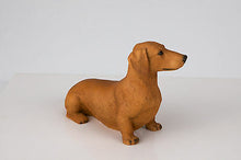Load image into Gallery viewer, Brown Dachshund Pet Funeral Cremation Urn Avail in 3 Different Colors & 4 Sizes