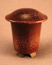 Load image into Gallery viewer, RAKU Unique Ceramic Companion Small/ Keepsake Funeral Cremation Urn #I006