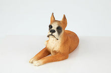 Load image into Gallery viewer, Boxer Ears Up Pet Funeral Cremation Urn Avail in 3 Different Colors & 4 Sizes