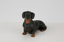 Load image into Gallery viewer, Black Dachshund Pet Funeral Cremation Urn Avail in 3 Different Colors & 4 Sizes