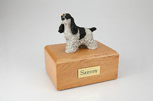 Load image into Gallery viewer, Cocker Spaniel Pet Funeral Cremation Urn Avail in 3 Different Colors & 4 Sizes