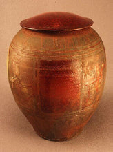 Load image into Gallery viewer, RAKU Unique Ceramic Individual Adult Funeral Cremation Urn #A006