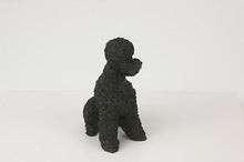 Load image into Gallery viewer, Black Poodle Pet Funeral Cremation Urn Available in 3 Different Colors & 4 Sizes