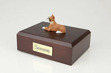 Load image into Gallery viewer, Boxer Fawn Pet Funeral Cremation Urn Available in 3 Different Colors & 4 Sizes