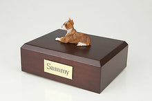 Load image into Gallery viewer, Boxer Brindle Pet Funeral Cremation Urn Avail in 3 Different Colors & 4 Sizes