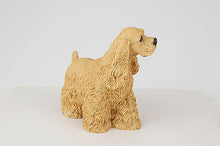 Load image into Gallery viewer, Buff Cocker Spaniel Pet Funeral Cremation Urn Avail in 3 Diff Colors & 4 Sizes