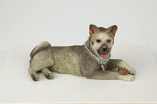 Load image into Gallery viewer, Akita Gray Pet Funeral Cremation Urn Available in 3 Different Colors & 4 Sizes