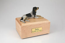 Load image into Gallery viewer, Coonhound Pet Funeral Cremation Urn Available in 3 Different Colors & 4 Sizes