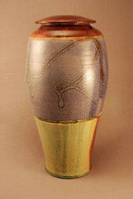 Load image into Gallery viewer, RAKU Unique Ceramic Individual Adult Funeral Cremation Urn #A0019