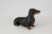 Load image into Gallery viewer, Black Dachshund Pet Funeral Cremation Urn Avail in 3 Different Colors & 4 Sizes