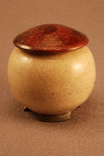 Load image into Gallery viewer, RAKU Unique Ceramic Companion Small/ Keepsake Funeral Cremation Urn #I0010
