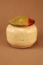 Load image into Gallery viewer, RAKU Unique Ceramic Companion Small/ Keepsake Funeral Cremation Urn #K0014