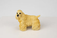 Load image into Gallery viewer, Blonde Cocker Spaniel Pet Funeral Cremation Urn Avail in 3 Diff Colors & 4 Sizes