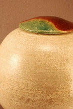 Load image into Gallery viewer, RAKU Unique Ceramic Individual Adult Funeral Cremation Urn #A0015