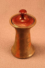 Load image into Gallery viewer, RAKU Unique Ceramic Companion Small/ Keepsake Funeral Cremation Urn #I0015