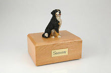 Load image into Gallery viewer, Bernese Mountain Dog Pet Funeral Cremation Urn Avail in 3 Diff Colors & 4 Sizes